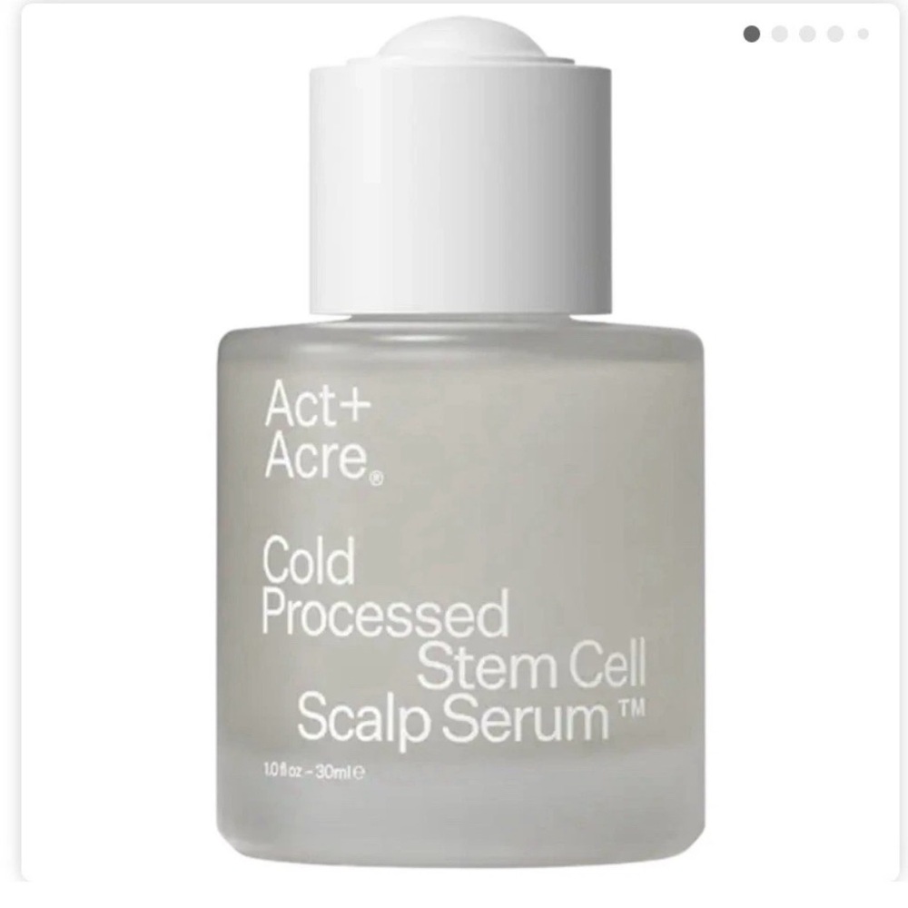 ACT+ACRE Cold Processed Stem Cell Scalp Serum 1oz / 30mL
